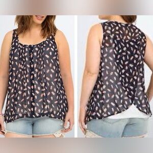 Torrid Popsicle Print with Tulip Back Tank